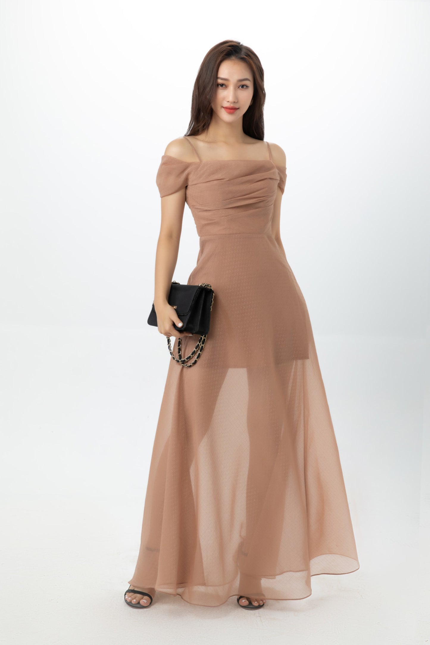 Olwen Dress - Luxury Midi Prom Dress