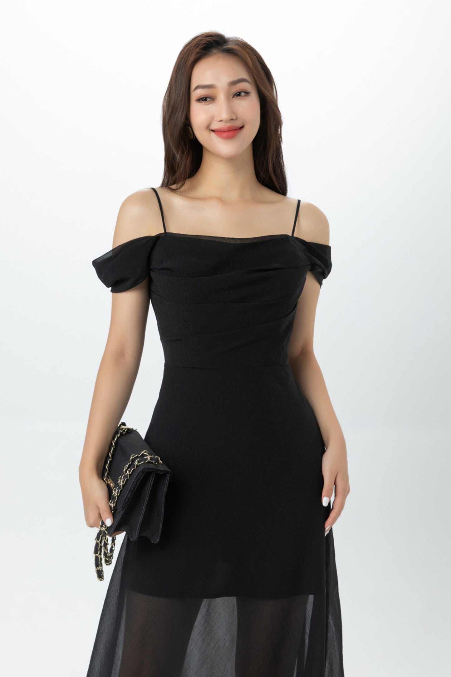 Olwen Dress - Luxury Midi Prom Dress