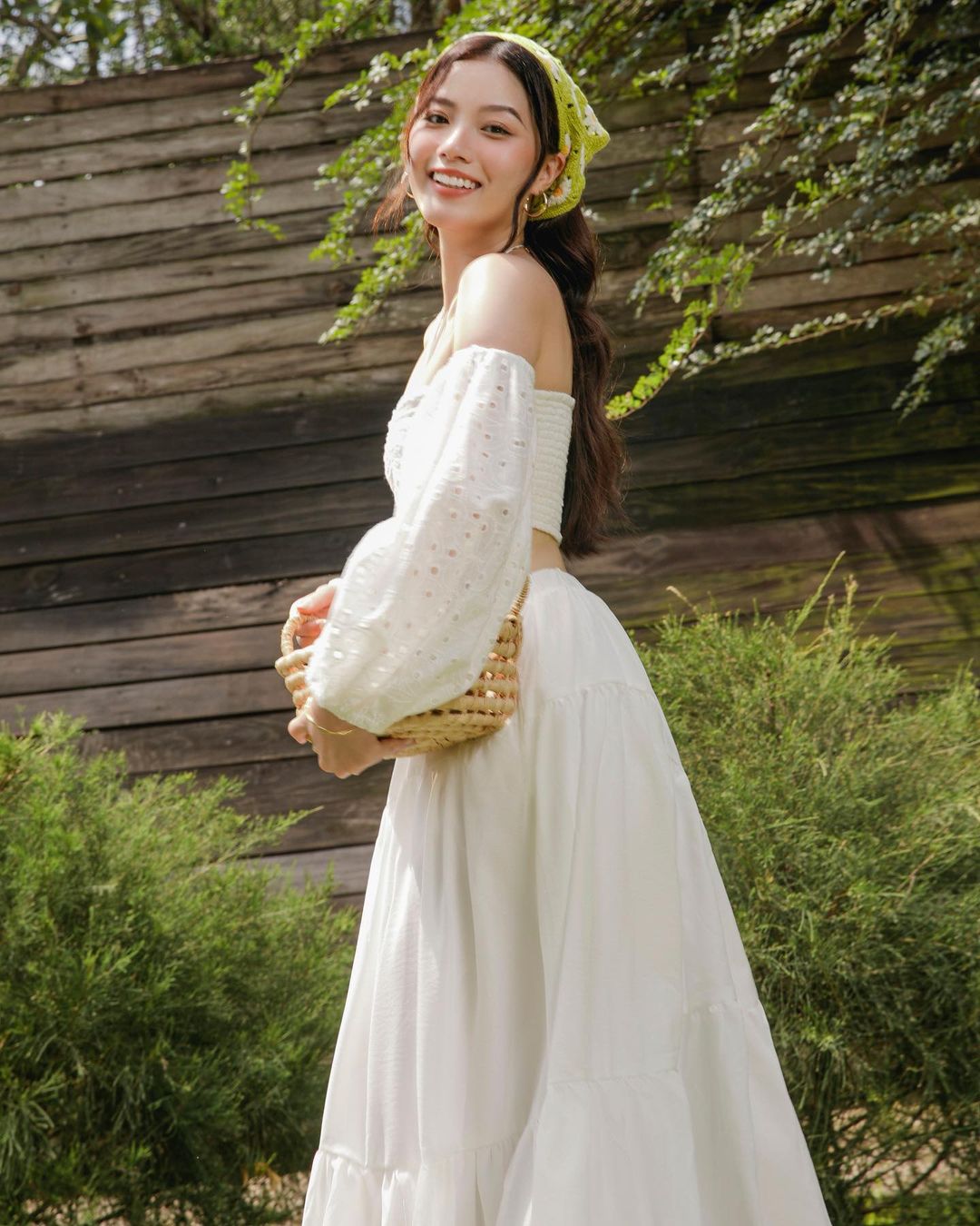 Mila Top - Off-Shoulder Puffed Sleeve Crop Top