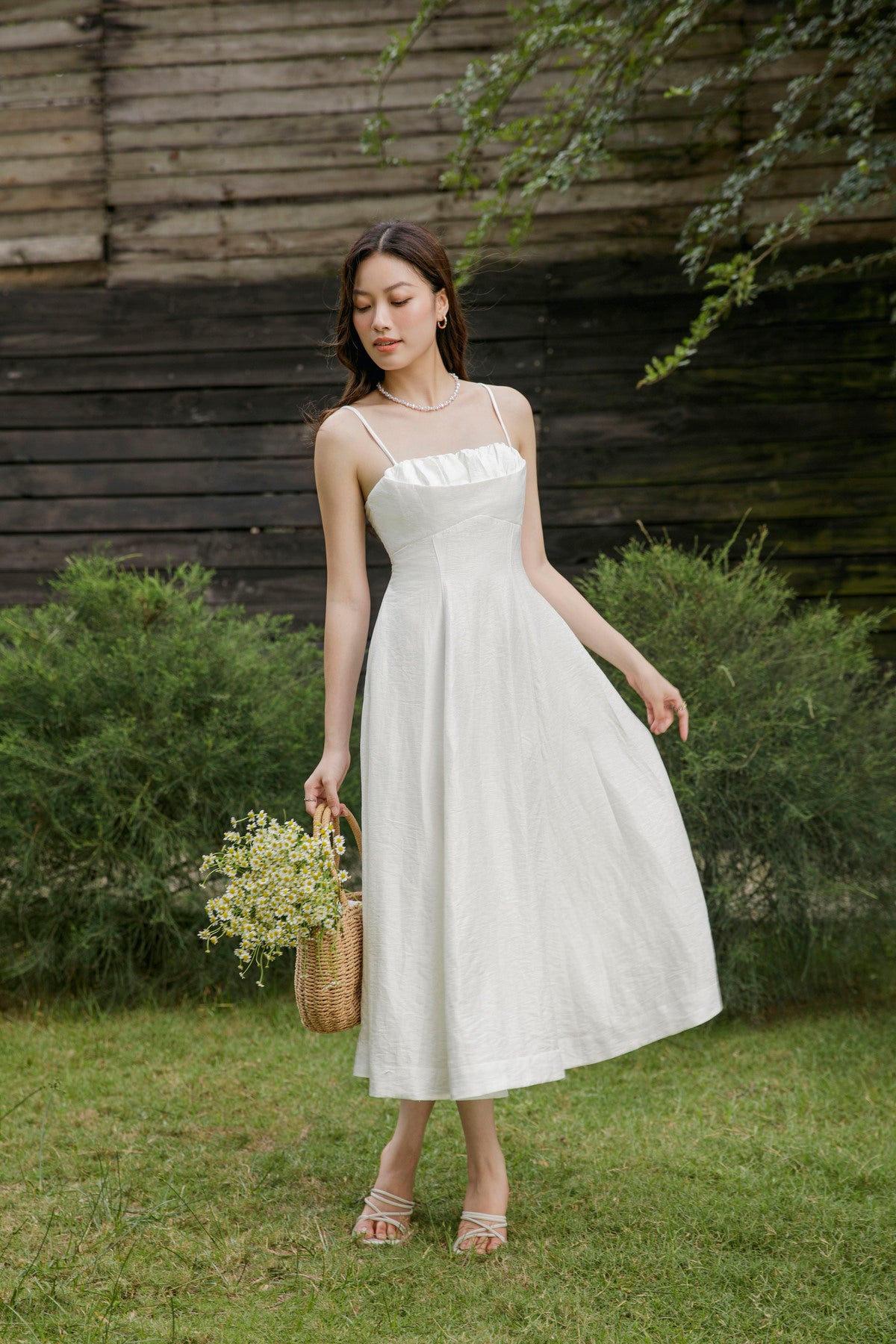 Rita Dress Delicate and Feminine 2-Strap Dress