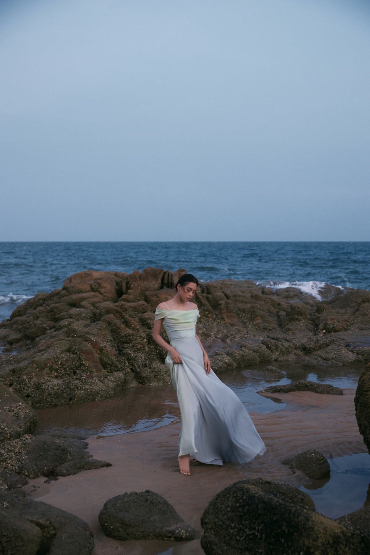 Olwen Dress - Luxury Midi Prom Dress