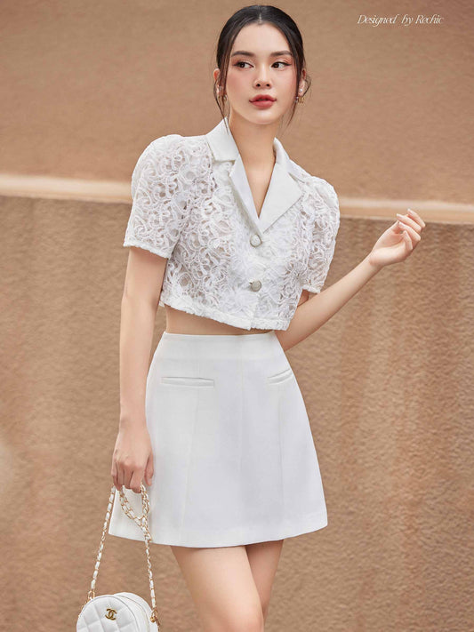 Mira Skirt - Youthful And Sophisticated A-line Mini Skirt