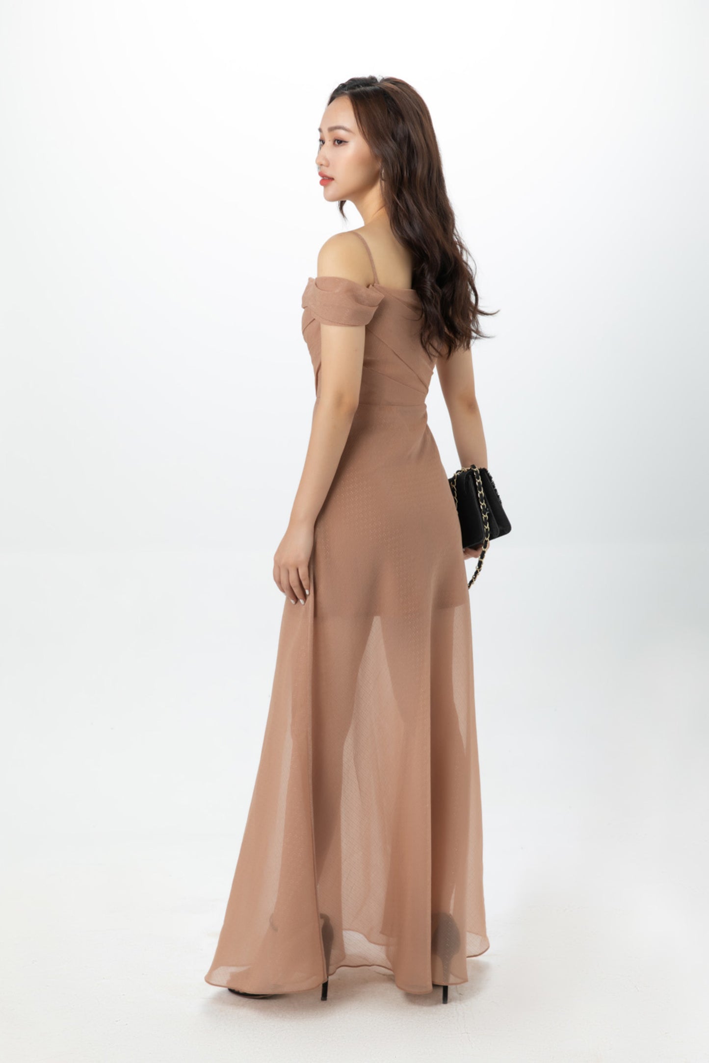 Olwen Dress - Luxury Midi Prom Dress