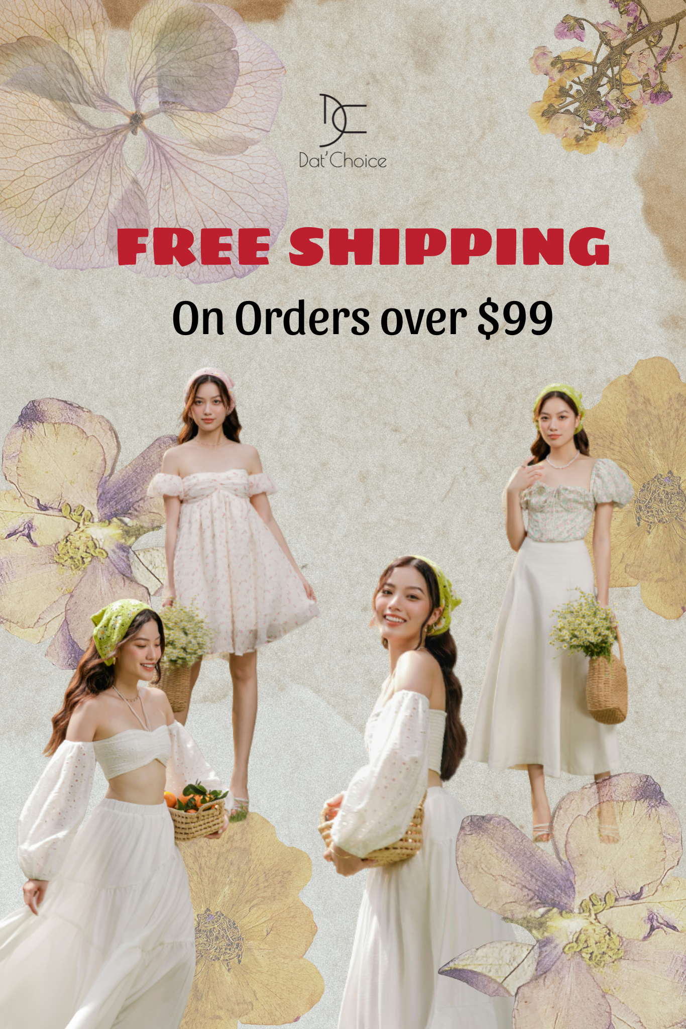 Dat'Choice free shipping policy