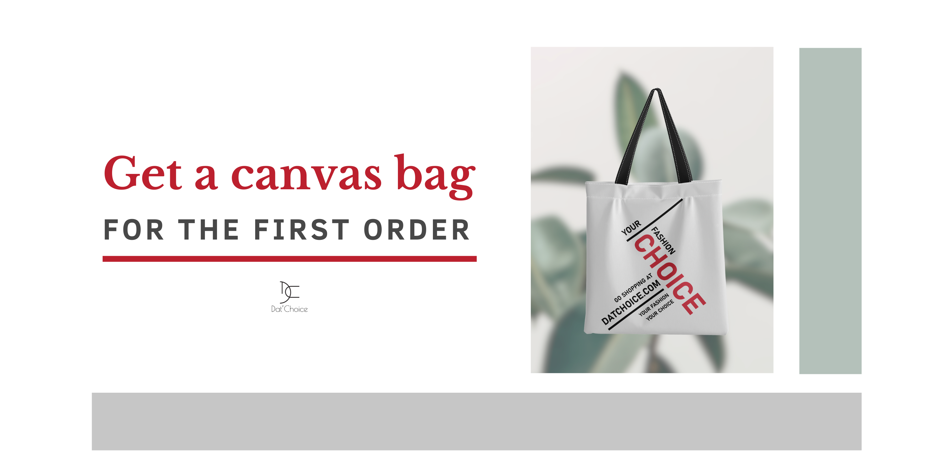 Dat'Choice first order giveaway