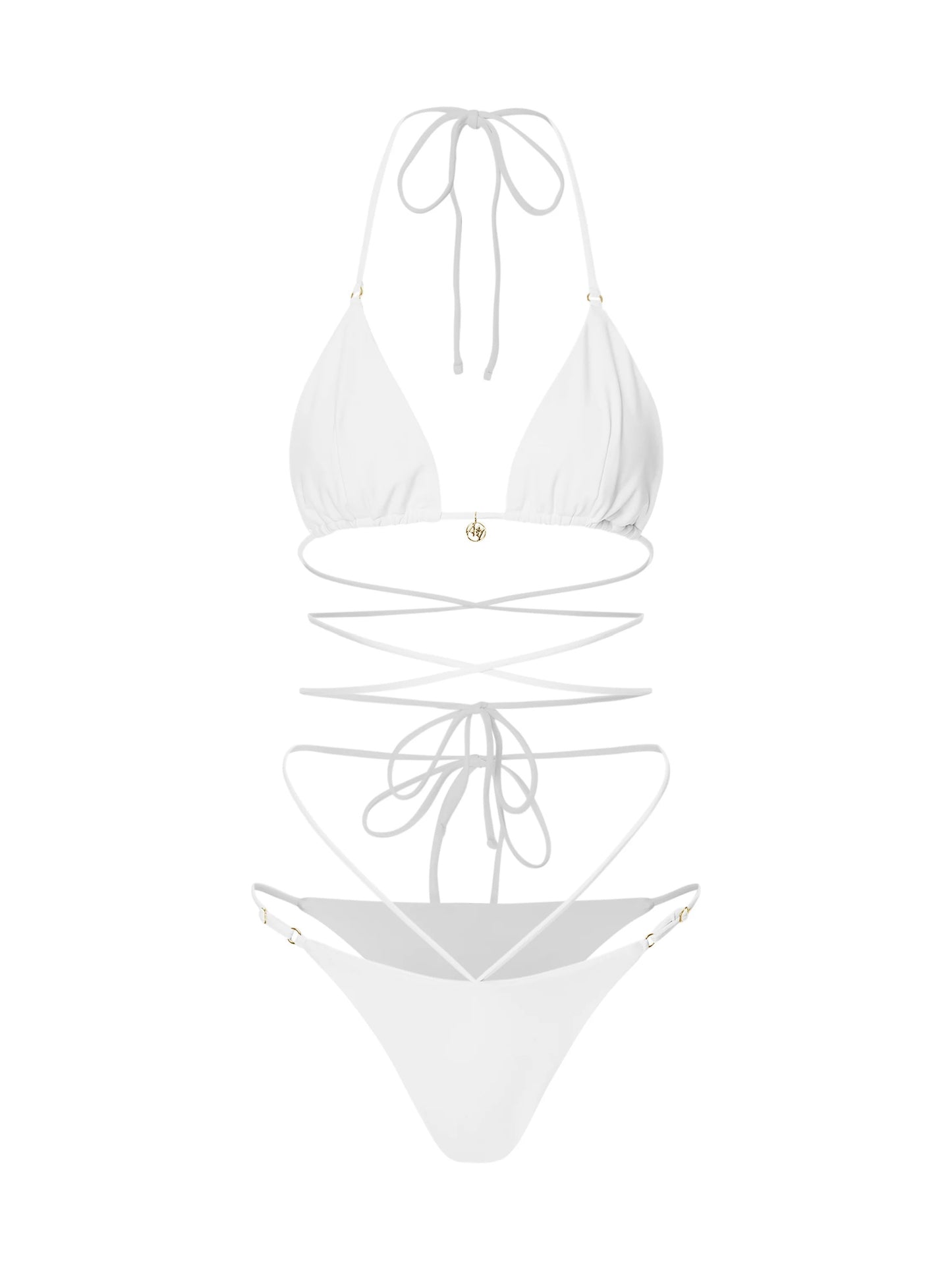 Gold Masco Bikini Set