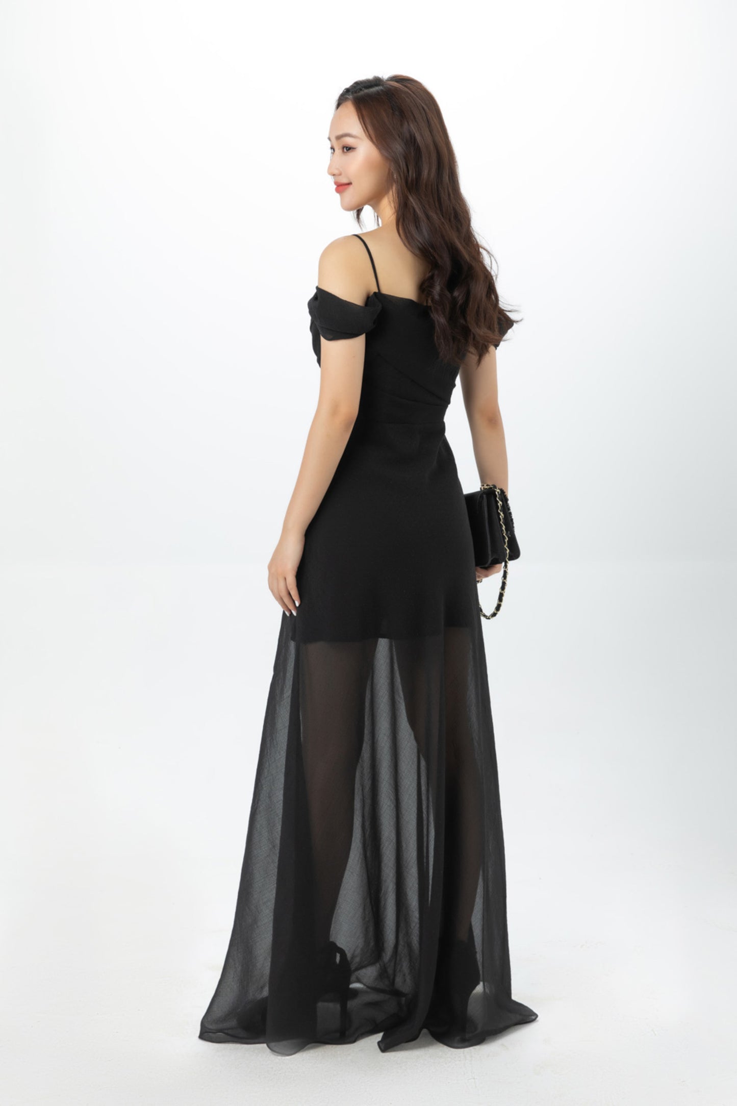 Olwen Dress - Luxury Midi Prom Dress