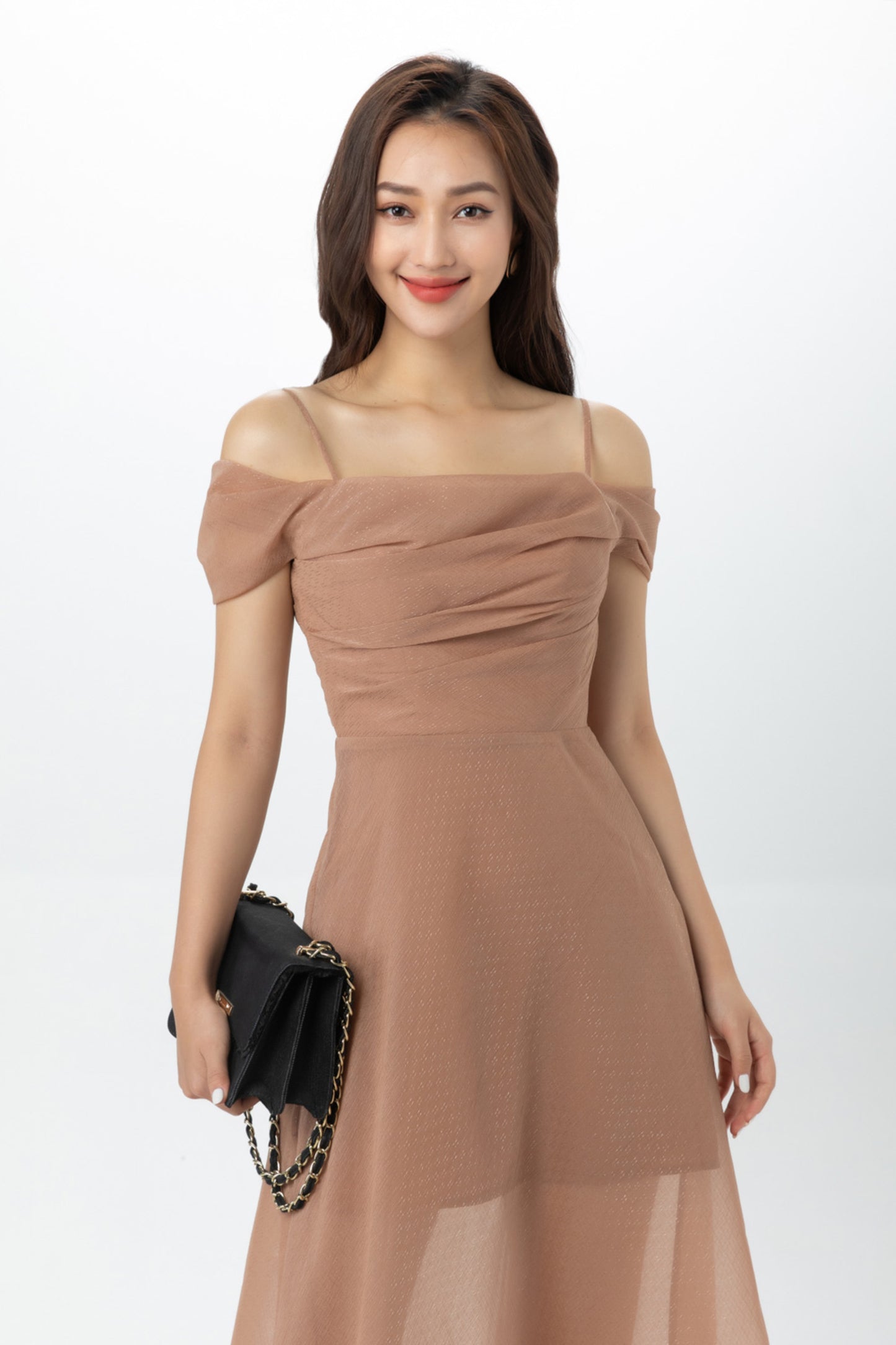 Olwen Dress - Luxury Midi Prom Dress