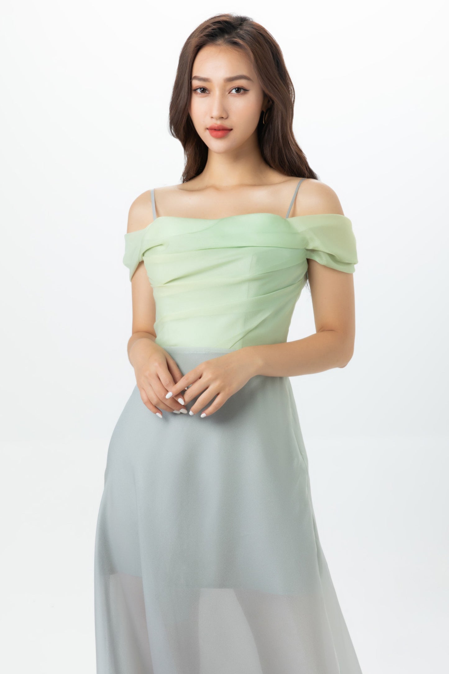 Olwen Dress - Luxury Midi Prom Dress