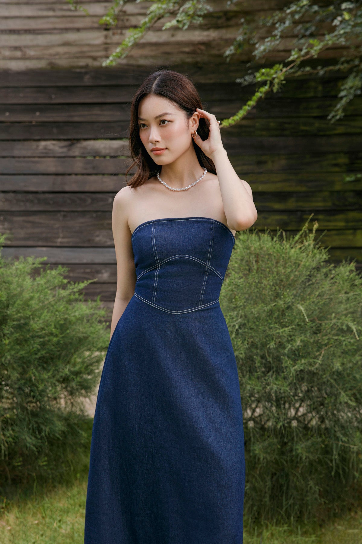 Gina Dress - Women's Dress with Body-hugging Bust