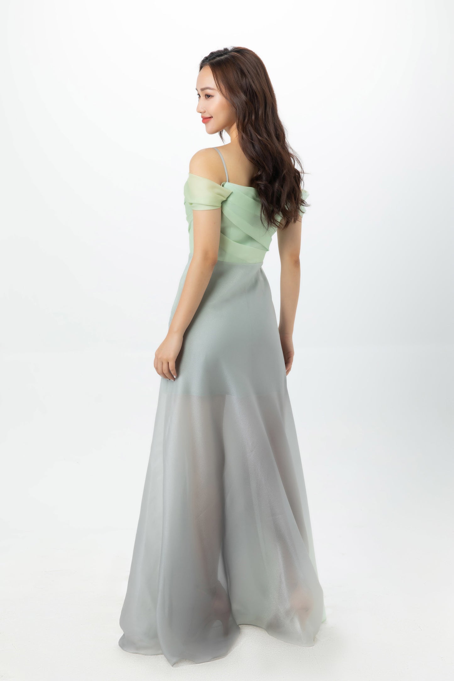 Olwen Dress - Luxury Midi Prom Dress