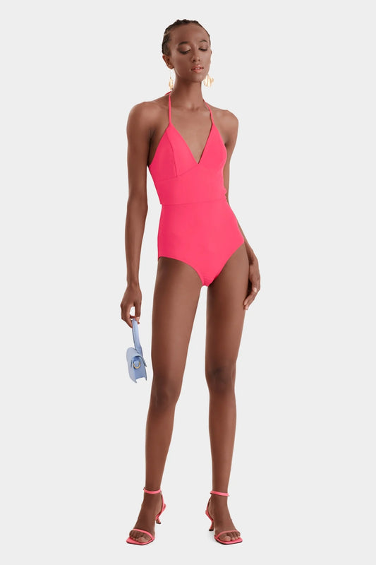 Heart Neck Monokini Swimsuit