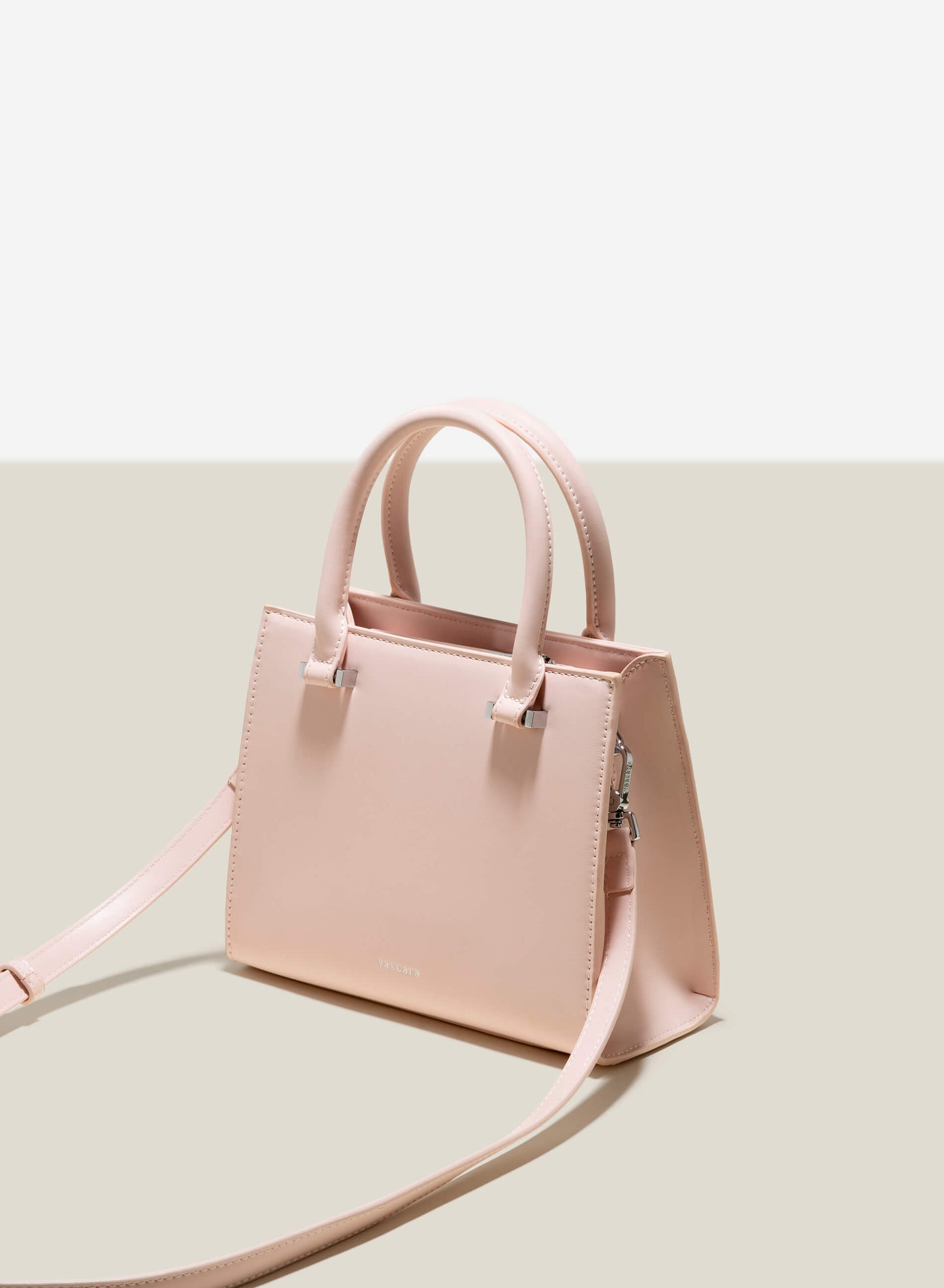 Sakura Embroidered Tote Handbag - Pink