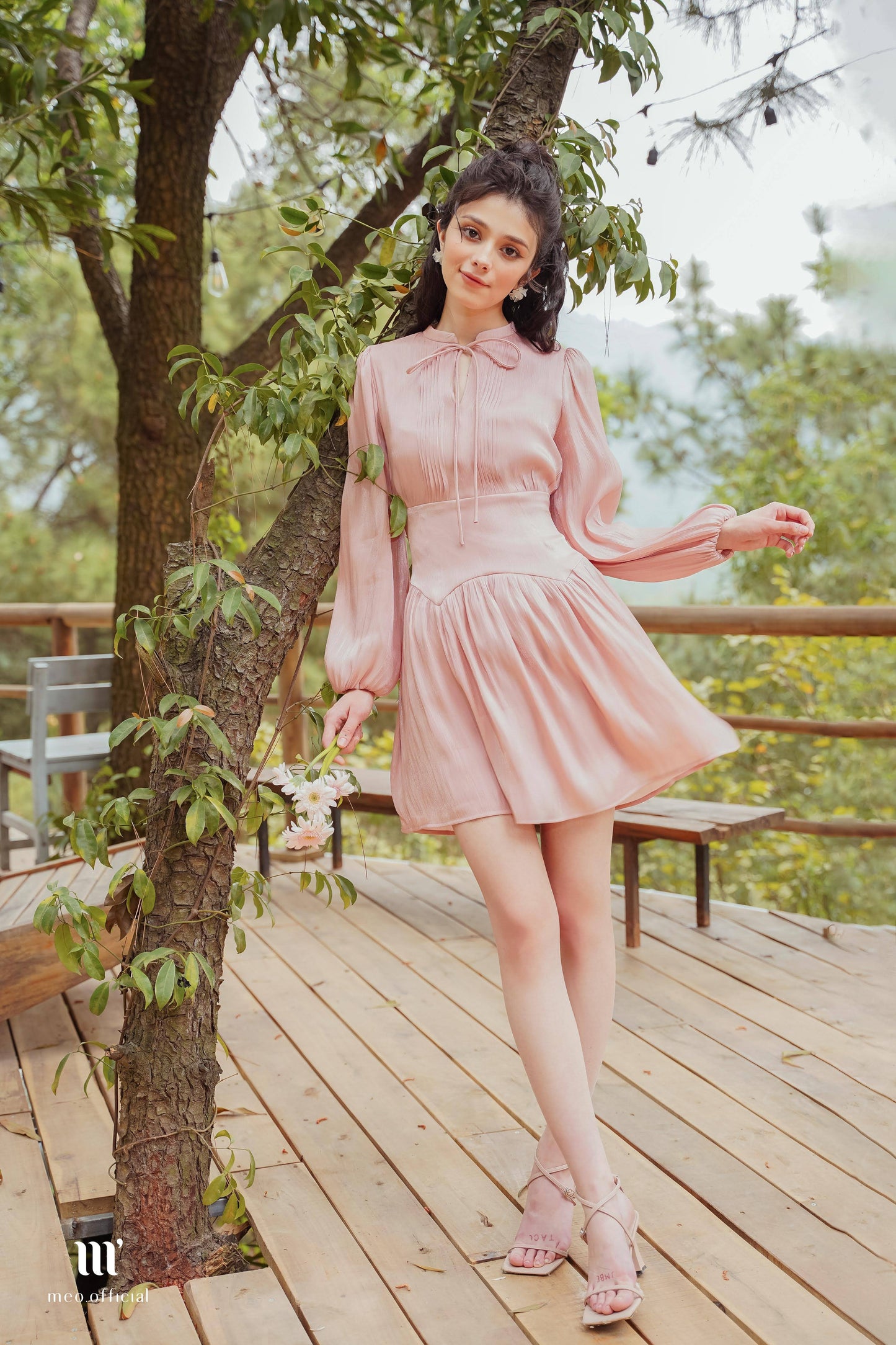 Long Sleeve Short Dress