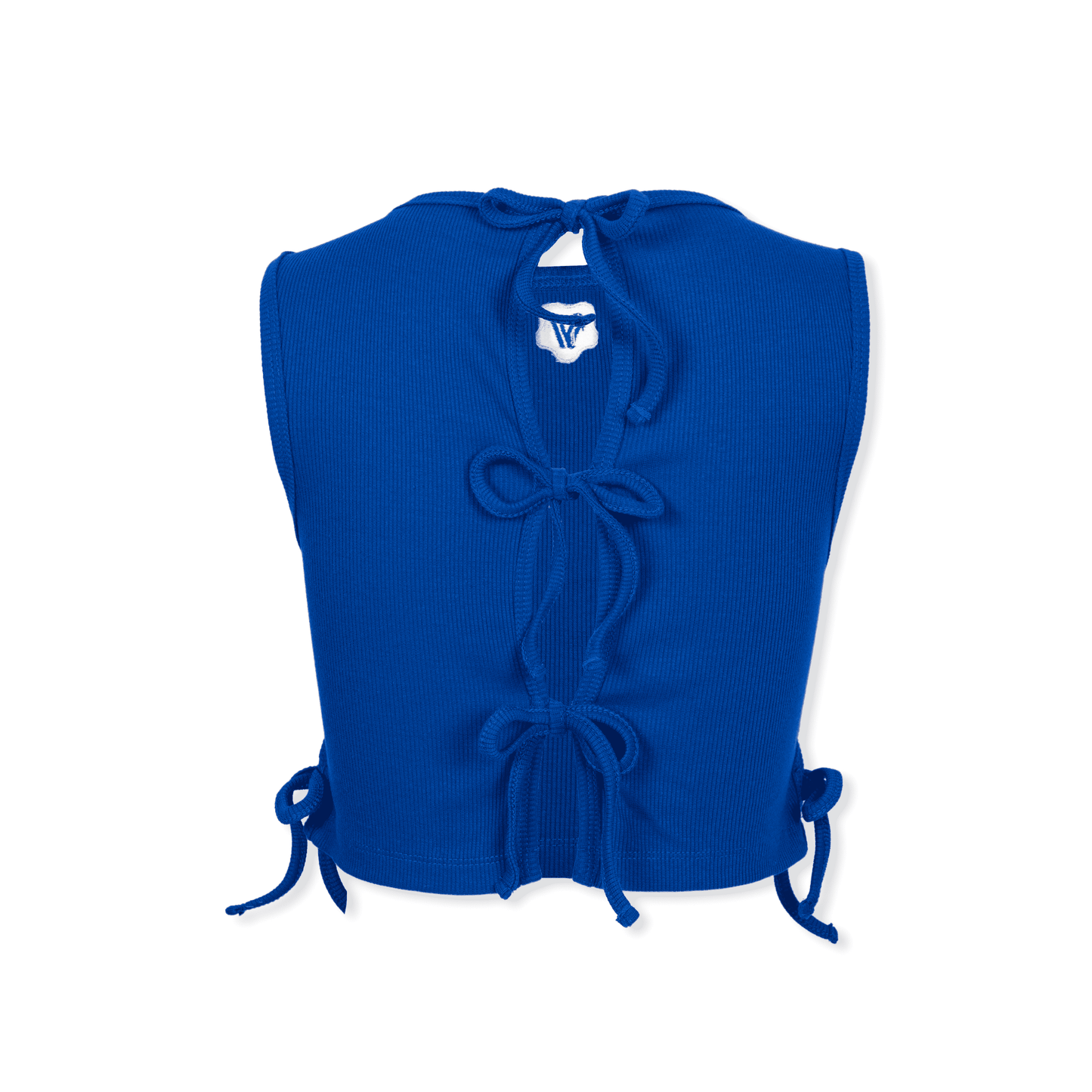 Ribbon Gilet Croptop