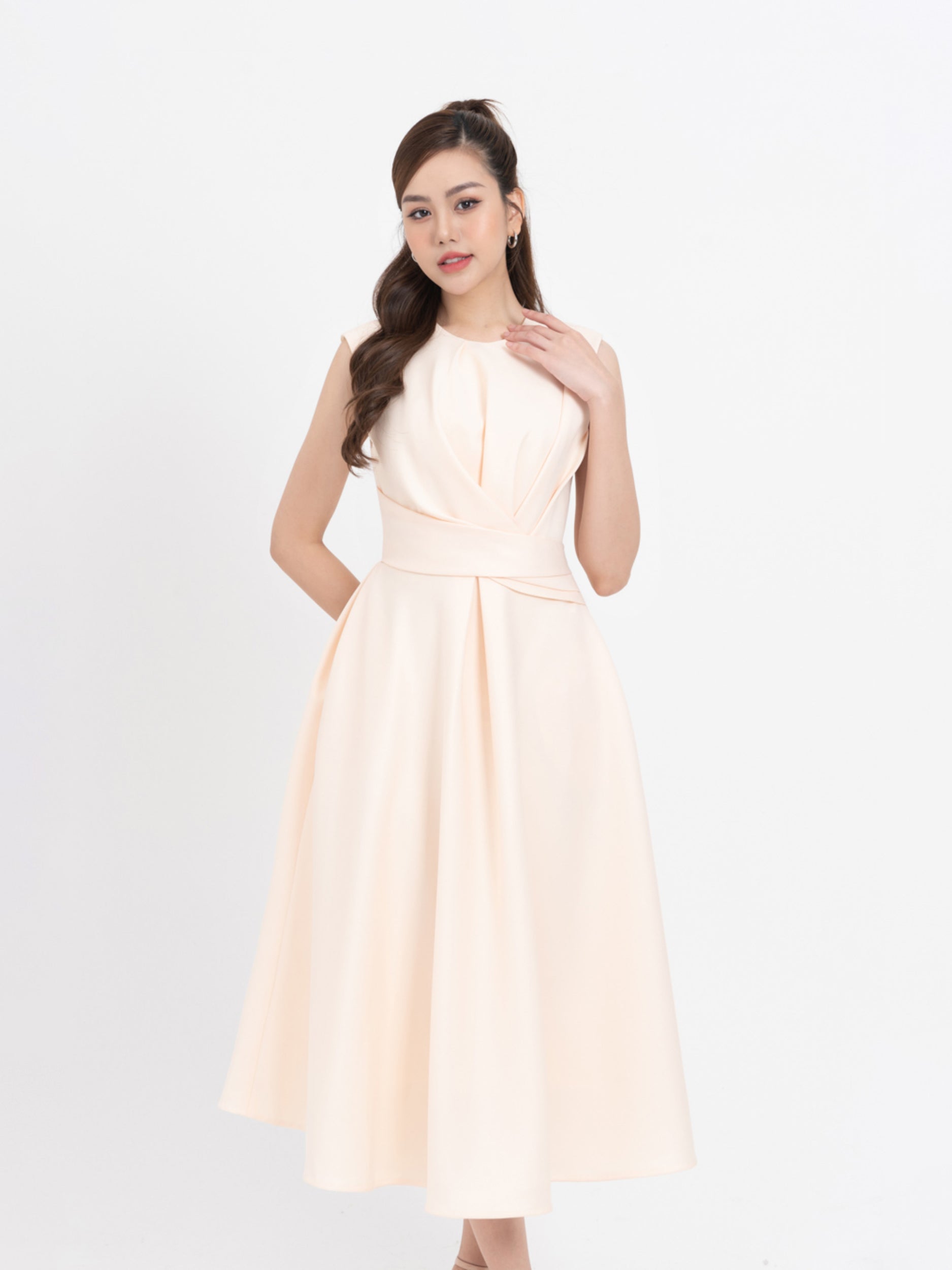 white christmas dresses Ladivine CM383 Elegant Fitted Embellished Satin Formal Gown Black / 12 main image 1