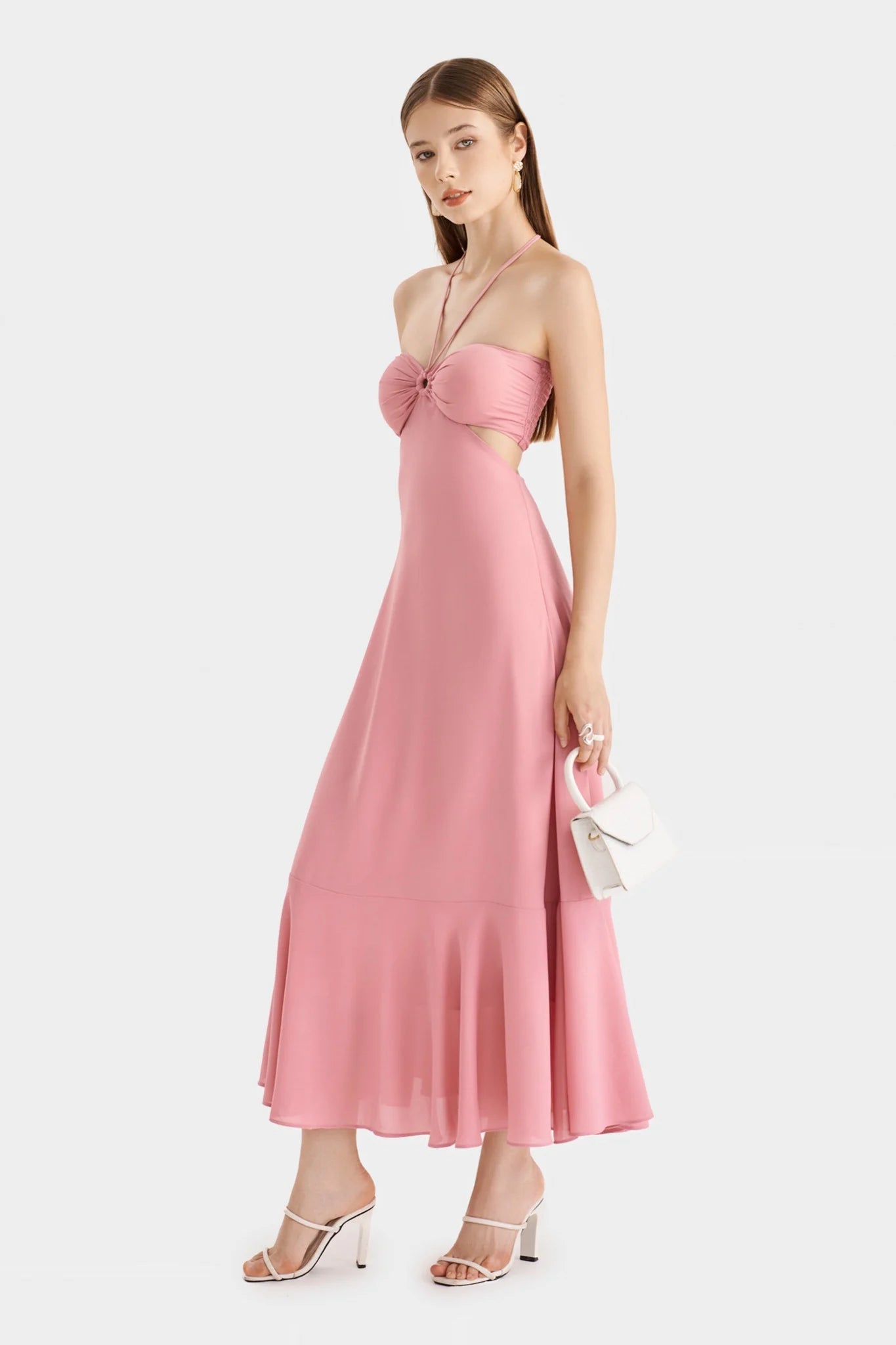 Chest Cup Cut Out Maxi Dress Dat'choice | A Designer V-Fashion Store Chest Cup Cut Out Maxi Dress Dat'choice | A Designer V-Fashion Store